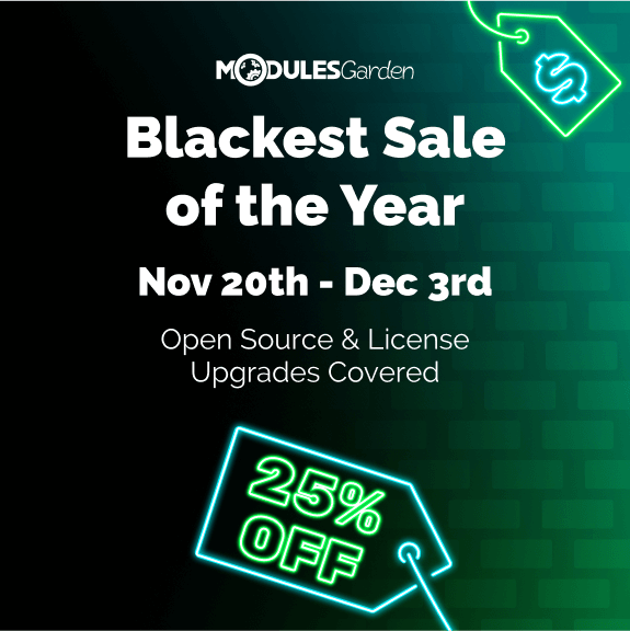 Black Weeks 2023 at ModulesGarden